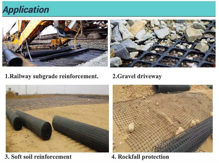 Geogrid Geosynthetics for Soil Stabilization